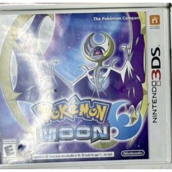 Other - Pokémon Moon (Nintendo 3DS, 2016) With Case And Manual